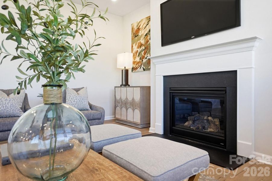 Furnished interior view inside a new home in Waxhaw Landing, Monroe (Image 32).