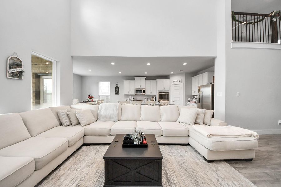 Furnished interior view inside a new home in , Conroe (Image 24).