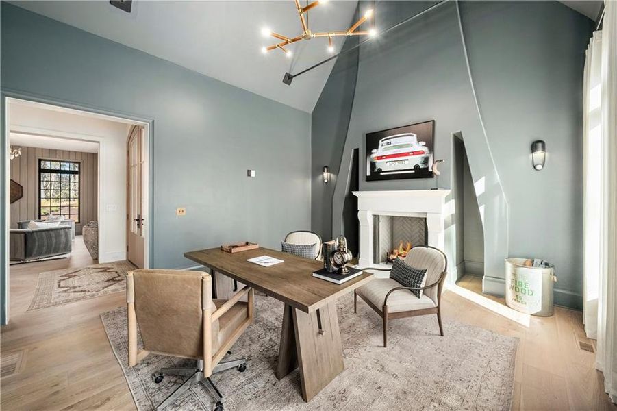 Furnished interior view inside a new home in , Milton (Image 14). Furnished interior view inside a new home in , Milton (Image 14).