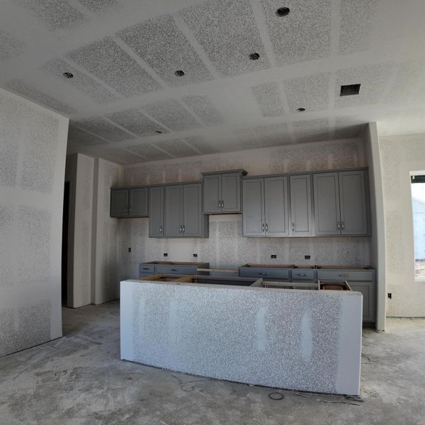 Construction Progress - kitchen