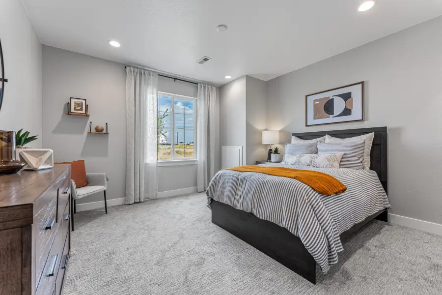 Furnished interior view inside a new home in Macanta, Castle Rock (Image 35).