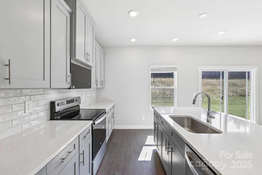 Photo is not of the actual home, but is an inspirational photo of builder’s model home and may depict options, furnishings, and/or decorator features that are not included