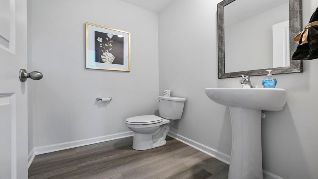 Furnished interior view inside a new home in Cloverdale Hills, Piedmont (Image 18).