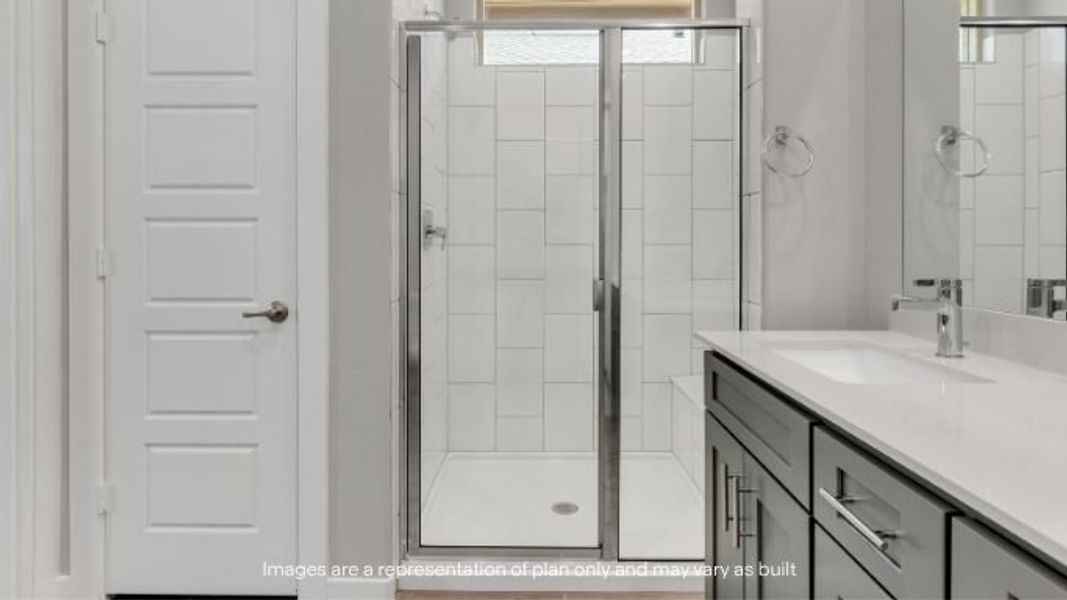 Furnished interior view inside a new home in Homestead at Parks Bell Ranch, Odessa (Image 8).