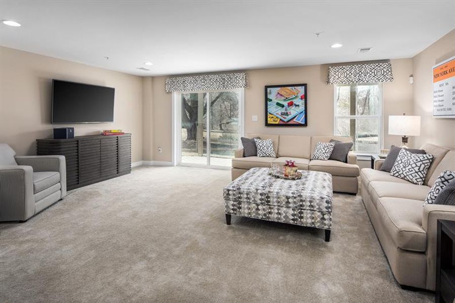 Furnished interior view inside a new home in Mountain View, Thompson's Station (Image 12).