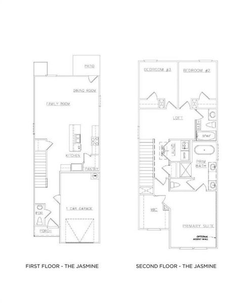 2D floor plan layout of this home in Carolina, Palmetto, GA (Image 4). 2D floor plan layout of this home in Carolina, Palmetto, GA (Image 4).