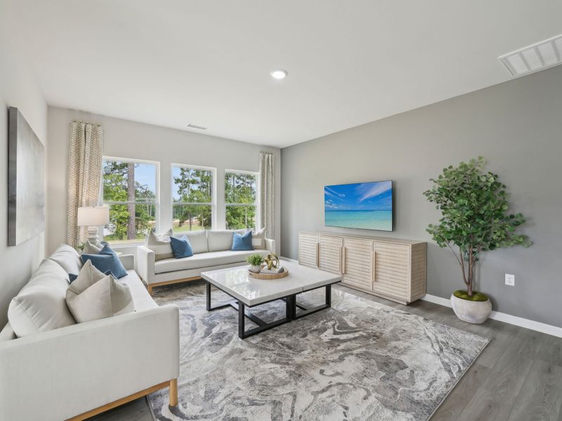 Furnished interior view inside a new home in Oak Manor - Signature Series, Garner (Image 10).