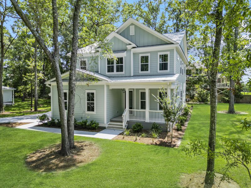 Front exterior of a new home in , Hollywood, SC, highlighting curb appeal (Image 1). Front exterior of a new home in , Hollywood, SC, highlighting curb appeal (Image 1).