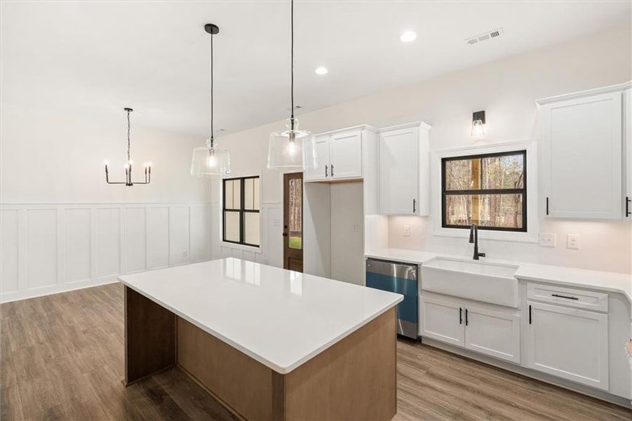 Furnished interior view inside a new home in , Rockmart (Image 7).