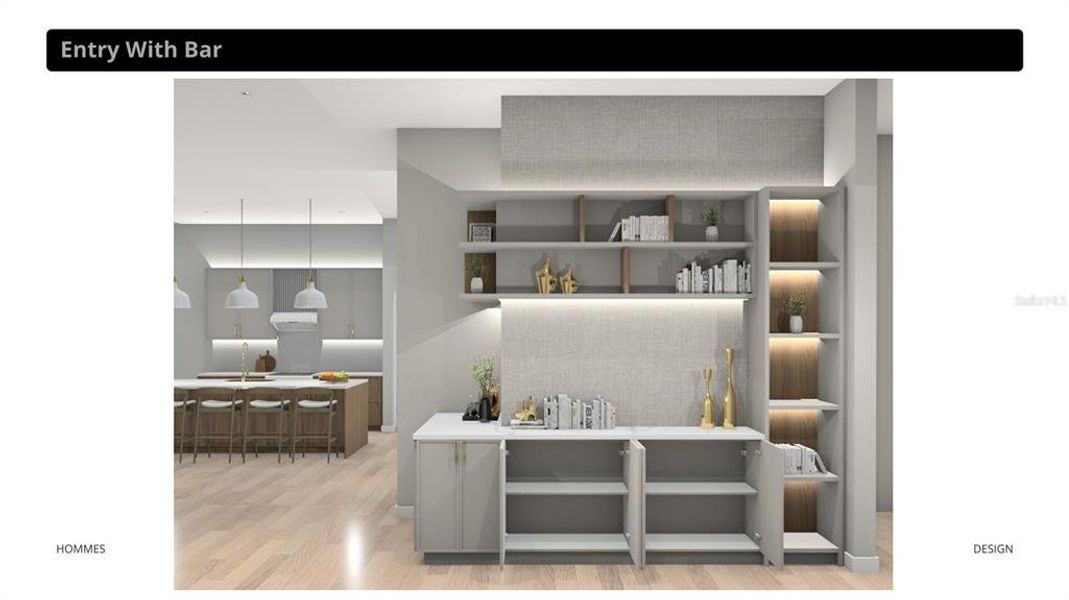 Furnished interior view inside a new home in , Winter Park (Image 21).