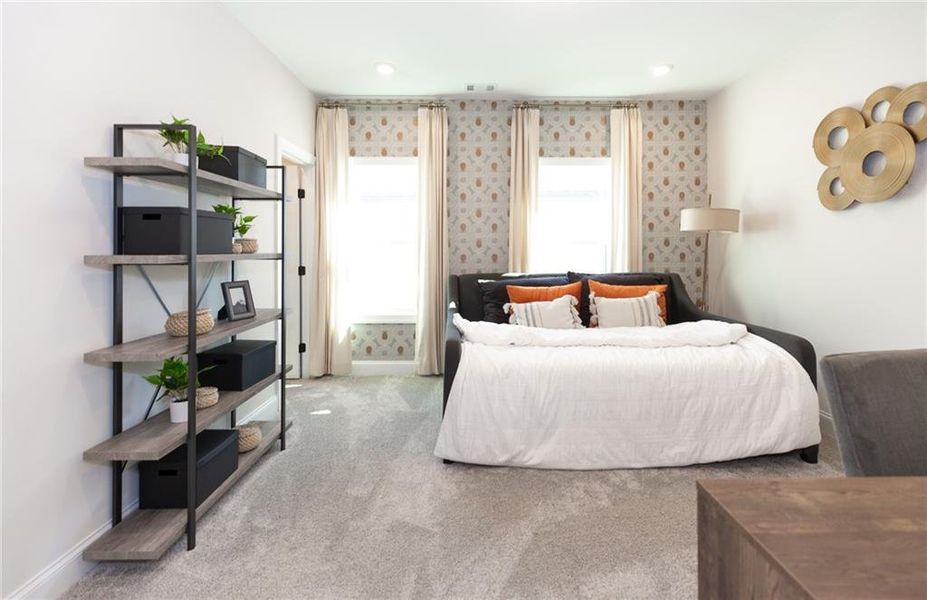 Furnished interior view inside a new home in Aberdeen, Hoschton (Image 63).