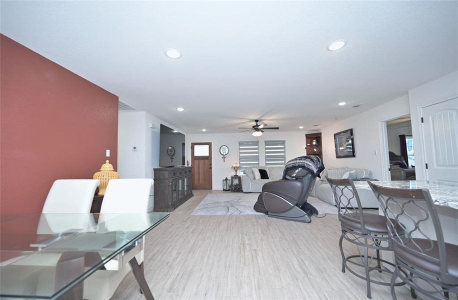 Dining facing Living Dining facing Living