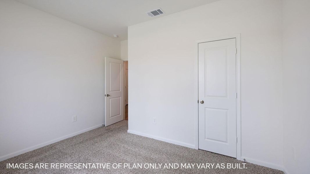 Spacious, unfurnished interior of a new home in Prairie Lakes, Buda (Image 23).