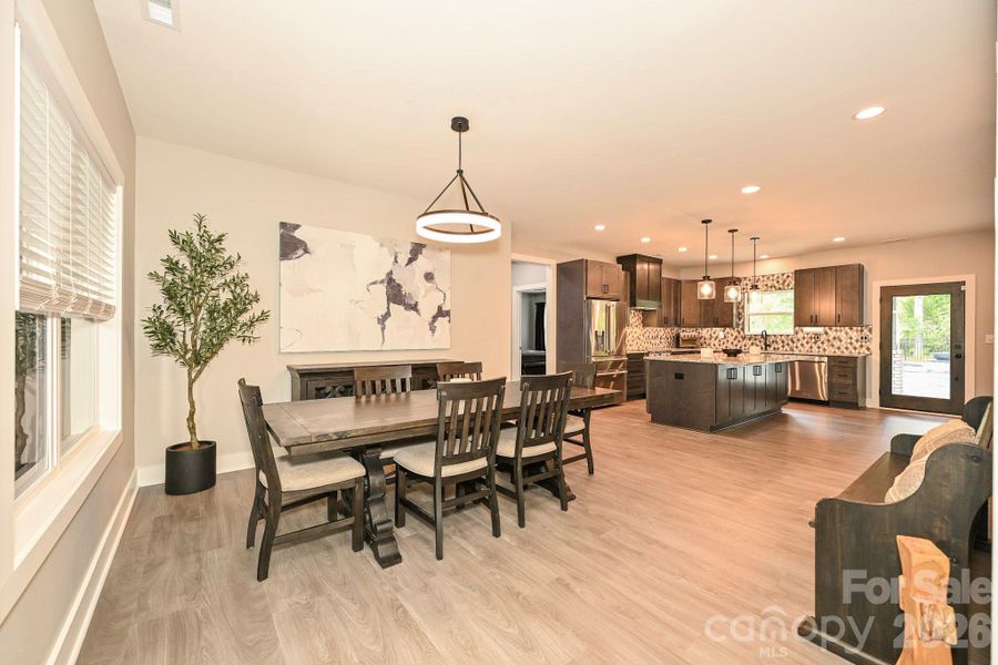 Furnished interior view inside a new home in , Marshville (Image 6).