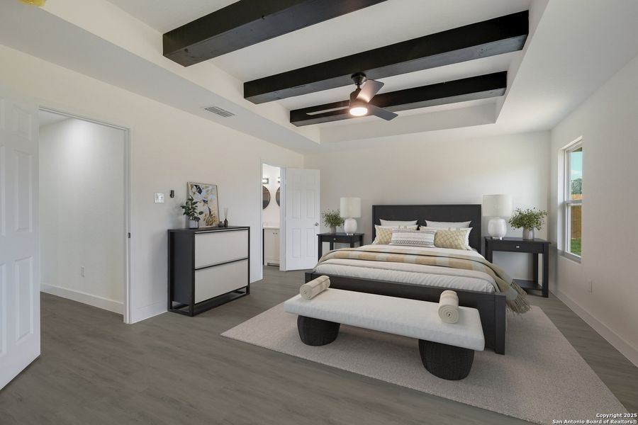 Furnished interior view inside a new home in , Castroville (Image 11). Furnished interior view inside a new home in , Castroville (Image 11).