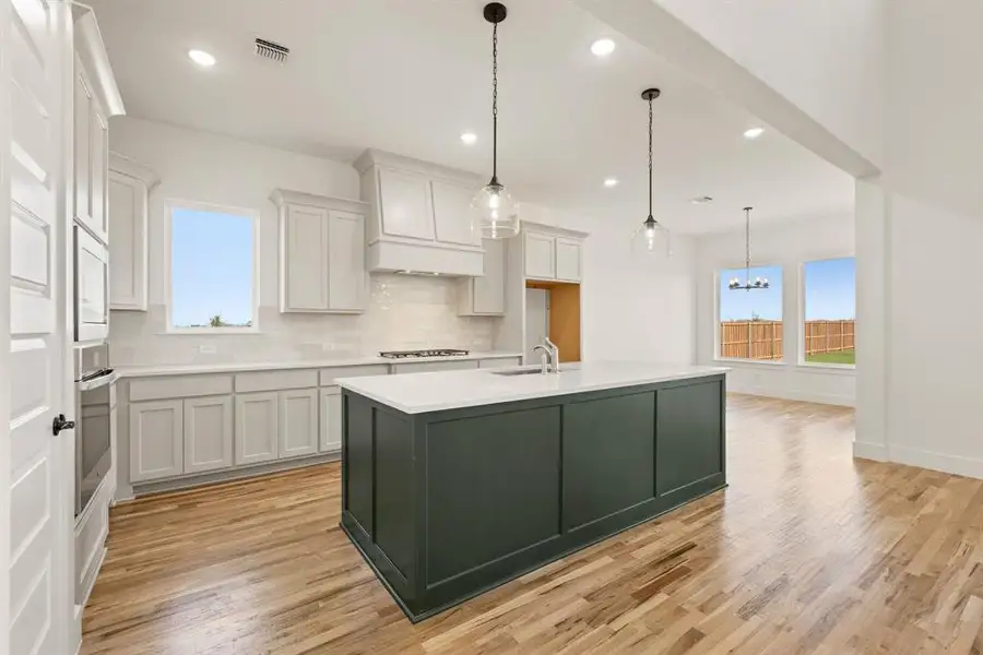 Furnished interior view inside a new home in Settlers Glen, New Fairview (Image 7).