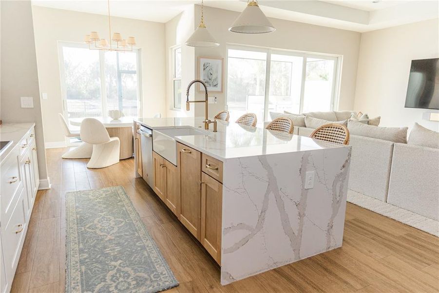 Furnished interior view inside a new home in , Nokomis (Image 15).