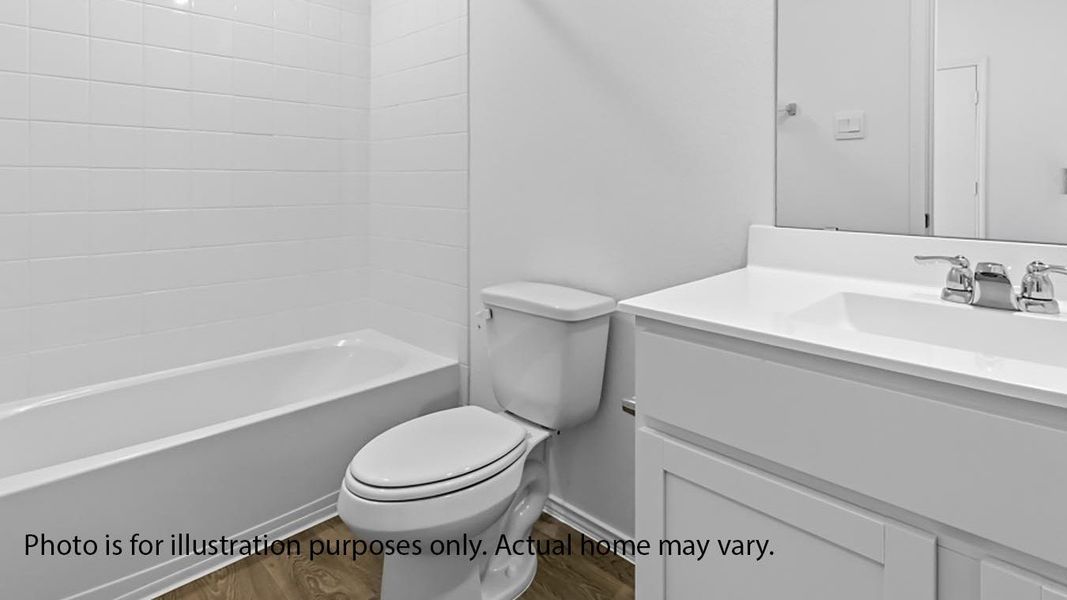 Furnished interior view inside a new home in Marigold, Kyle (Image 9). Furnished interior view inside a new home in Marigold, Kyle (Image 9).