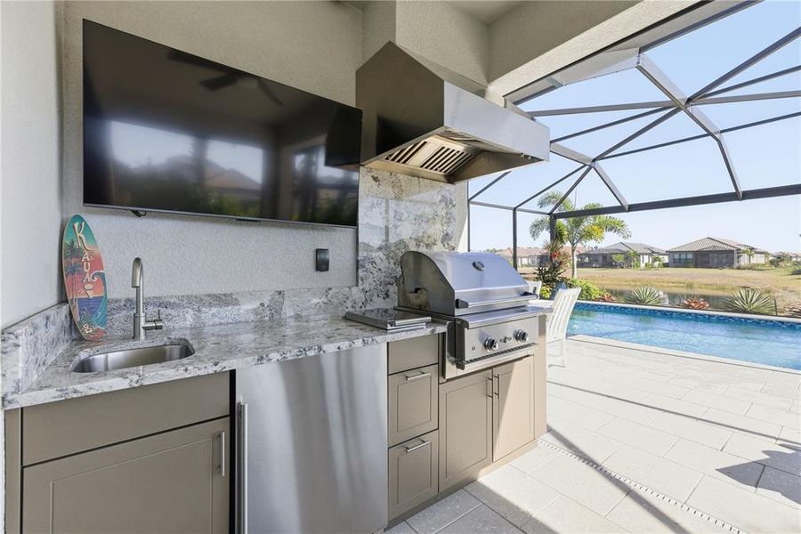 Exterior details and patio area of a home in , Bradenton (Image 37). Exterior details and patio area of a home in , Bradenton (Image 37).