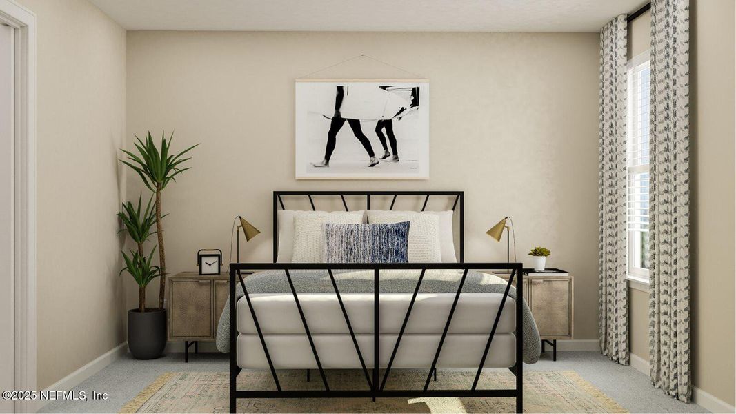 Furnished interior view inside a new home in , Green Cove Springs (Image 12).