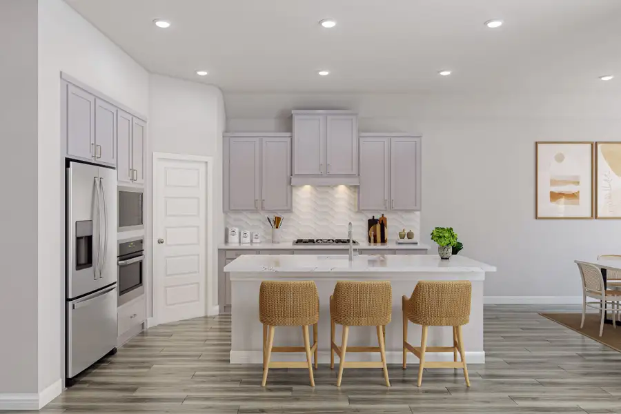 Representative furnished interior of a home built from the Starling by Tri Pointe Homes in Oakhill Reserve, Tomball (Image 5).