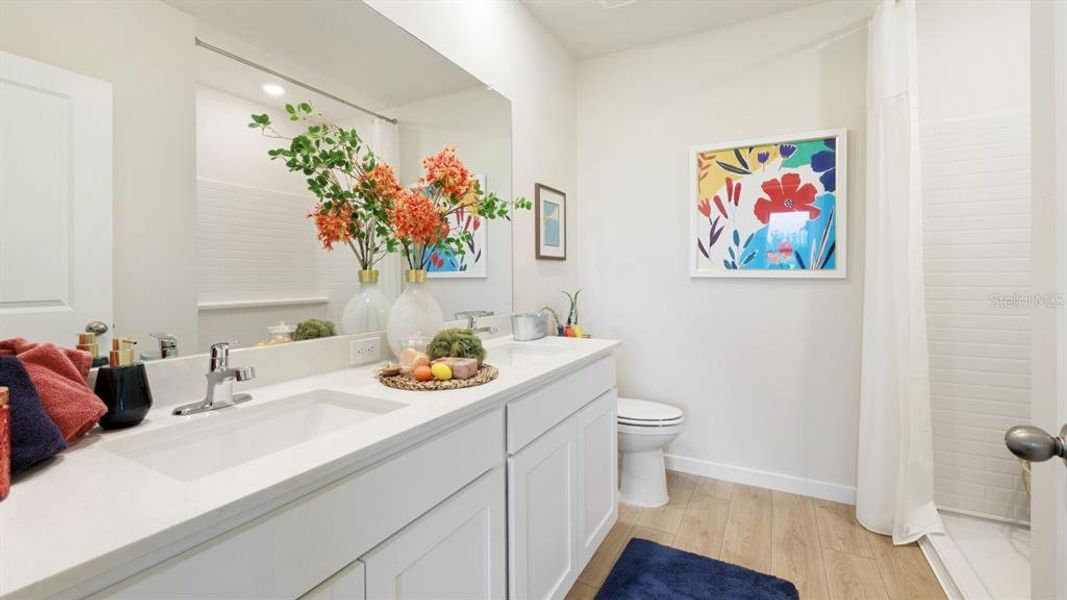 Furnished interior view inside a new home in Sea Cove, Punta Gorda (Image 13).