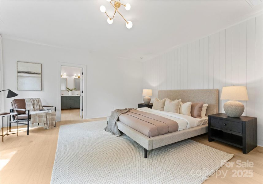 Furnished interior view inside a new home in , Charlotte (Image 12). Furnished interior view inside a new home in , Charlotte (Image 12).