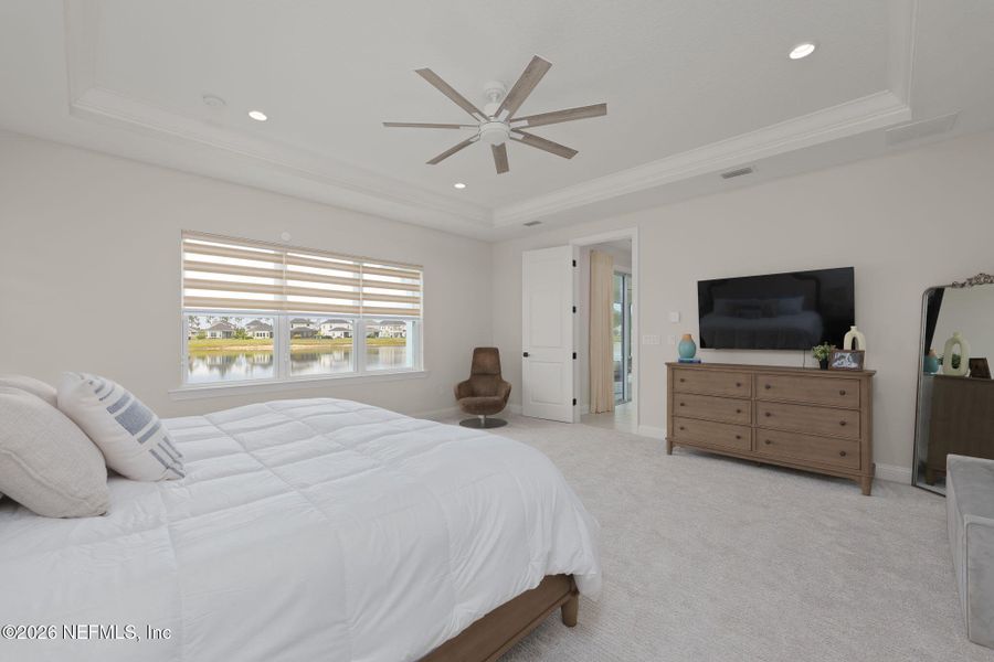 Furnished interior view inside a new home in , St. Augustine (Image 16).