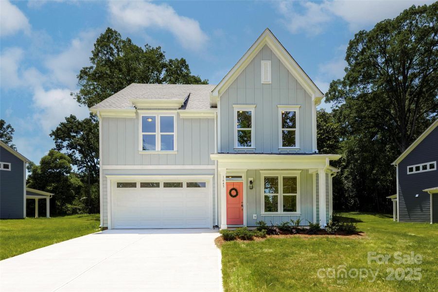Front exterior of a new home in , Gastonia, NC, highlighting curb appeal (Image 2).