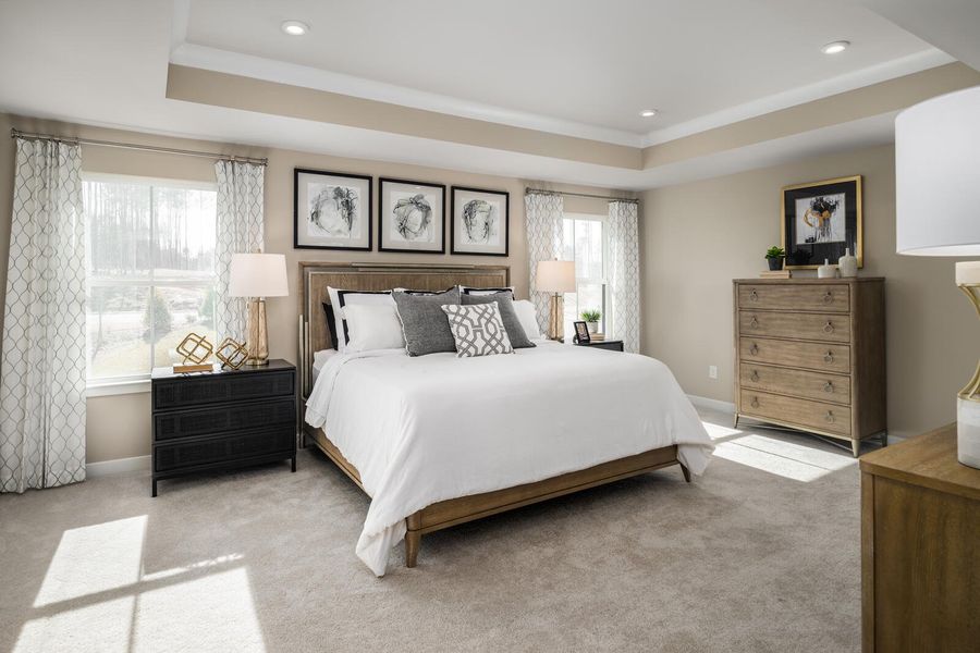 Furnished interior view inside a new home in Cainhoy Preserve, Huger (Image 18).