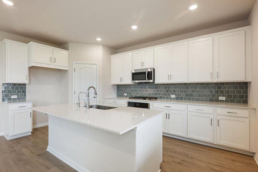 Furnished interior view inside a new home in Covered Bridge, Hutto (Image 8).