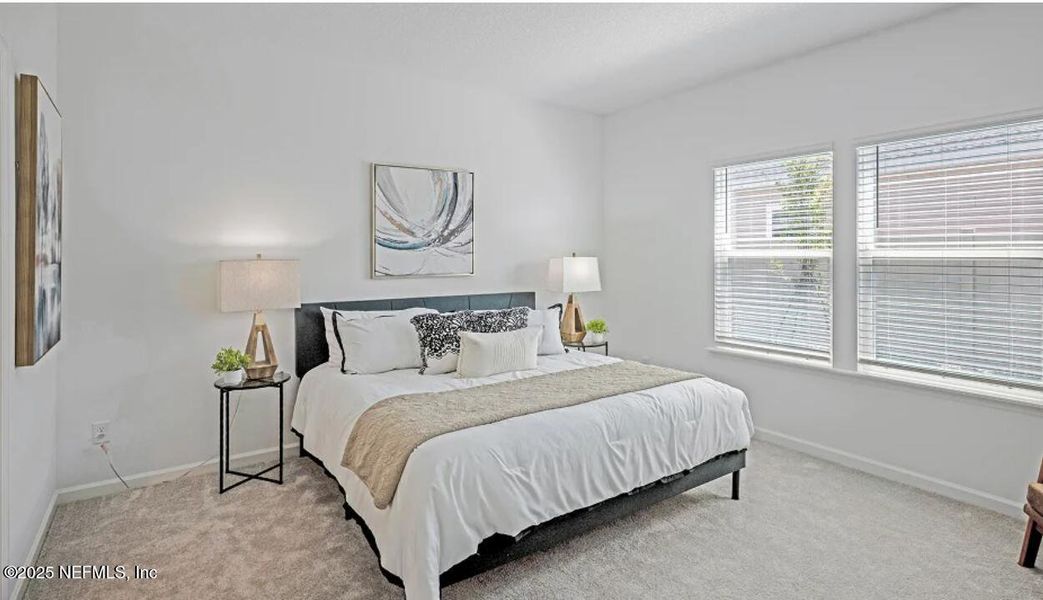 Furnished interior view inside a new home in Granary Park: Granary Park 40s, Green Cove Springs (Image 12).