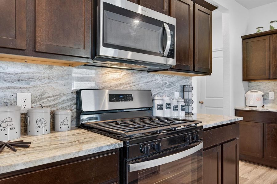 Furnished interior view inside a new home in , Houston (Image 18).