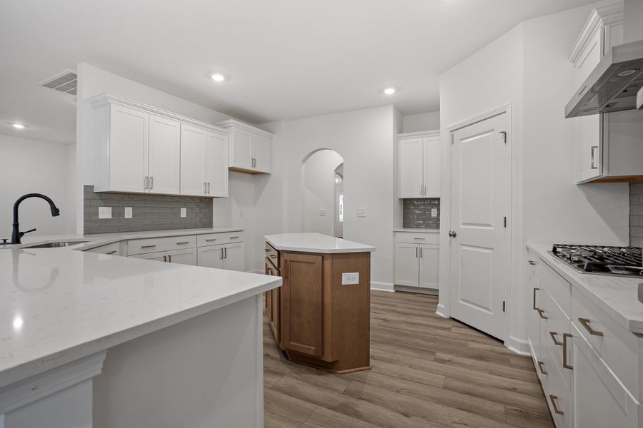 Furnished interior view inside a new home in Georgias Landing, Raleigh (Image 9).