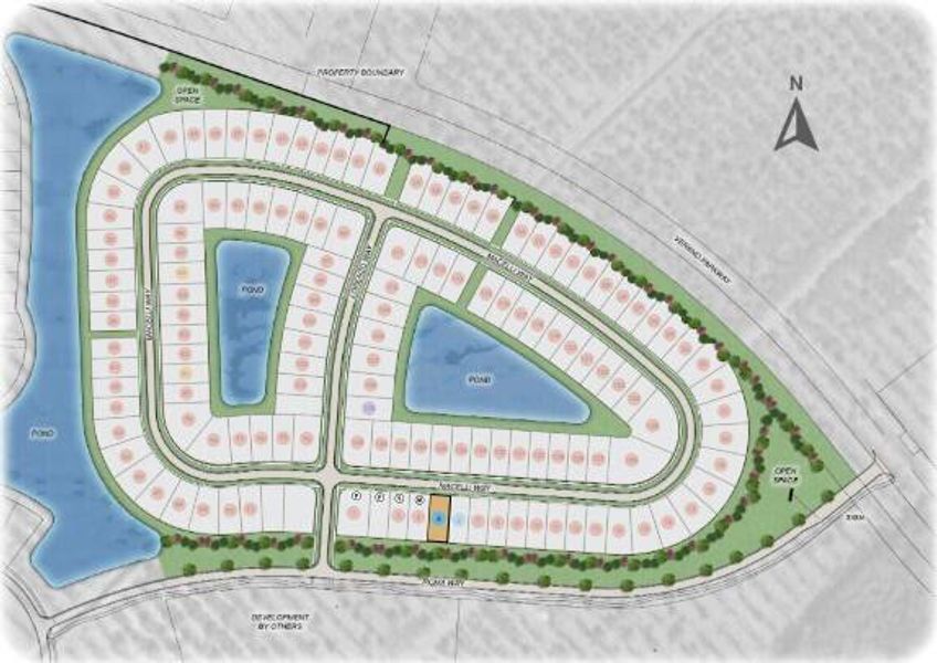 Central Park Site Map