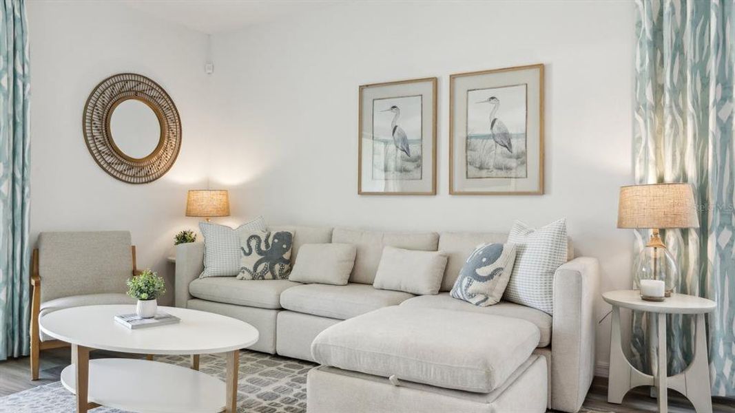 Furnished interior view inside a new home in , Zephyrhills (Image 16).