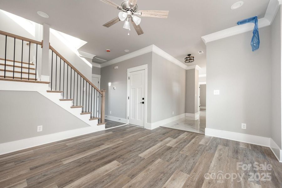 Heading up to second floor