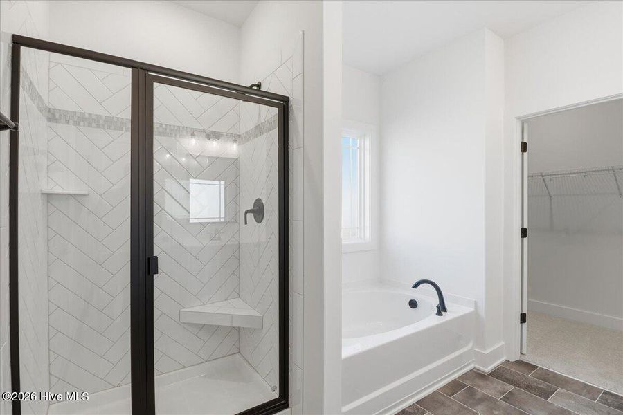 Furnished interior view inside a new home in Wood Creek, Leland (Image 9).
