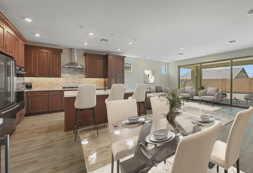 Virtually Staged Trilogy Ridgecrest Flourish HS 132 Kitchen - 3 of 22 Virtually Staged Trilogy Ridgecrest Flourish HS 132 Kitchen - 3 of 22