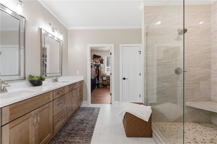 Furnished interior view inside a new home in , Ball Ground (Image 12).