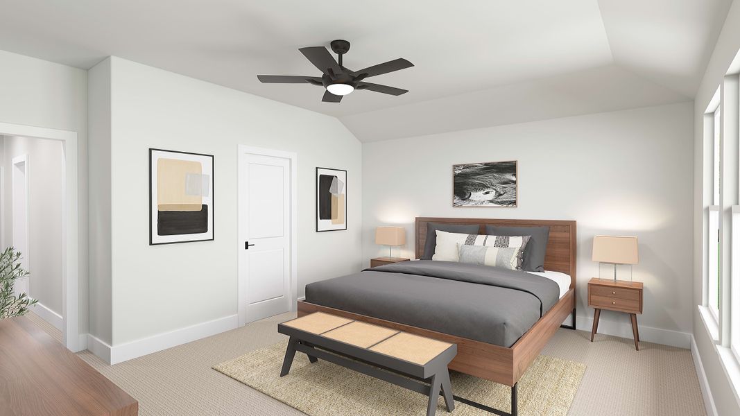 Representative furnished interior of a home built from the Sorrel by Tri Pointe Homes in Avondale, Fate (Image 9).