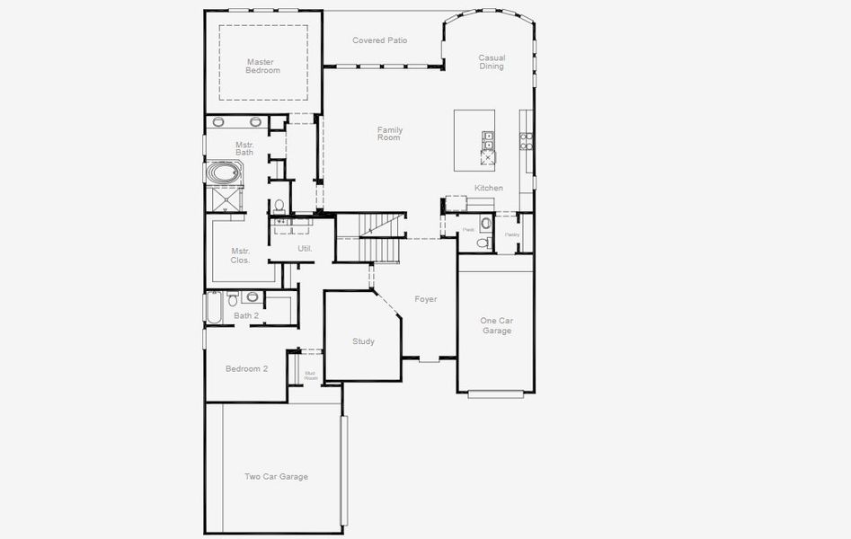 2D floor plan layout of this home in Saddle Star Estates, Rockwall, TX (Image 3). 2D floor plan layout of this home in Saddle Star Estates, Rockwall, TX (Image 3).