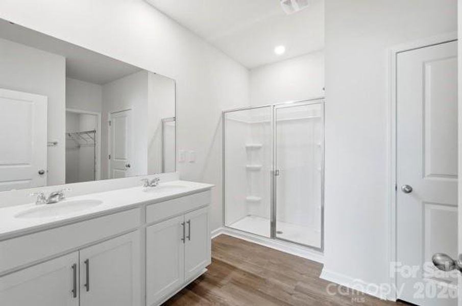 Furnished interior view inside a new home in Secrest Commons, Monroe (Image 8).
