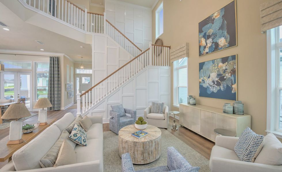 Furnished interior view inside a new home in Oakmont, Gainesville (Image 11).