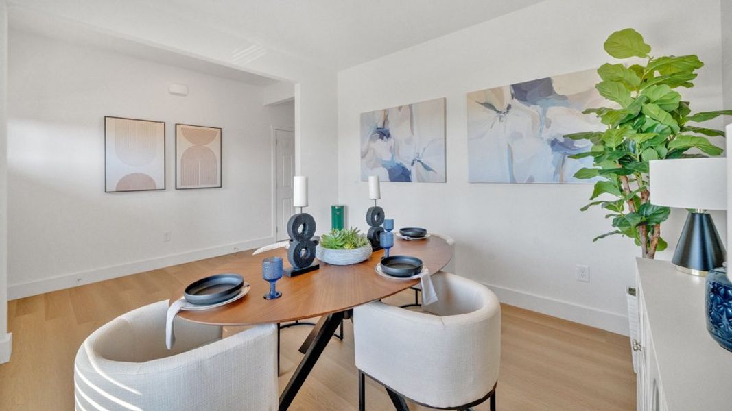 Furnished interior view inside a new home in Creekside Ridge, Dandridge (Image 20).