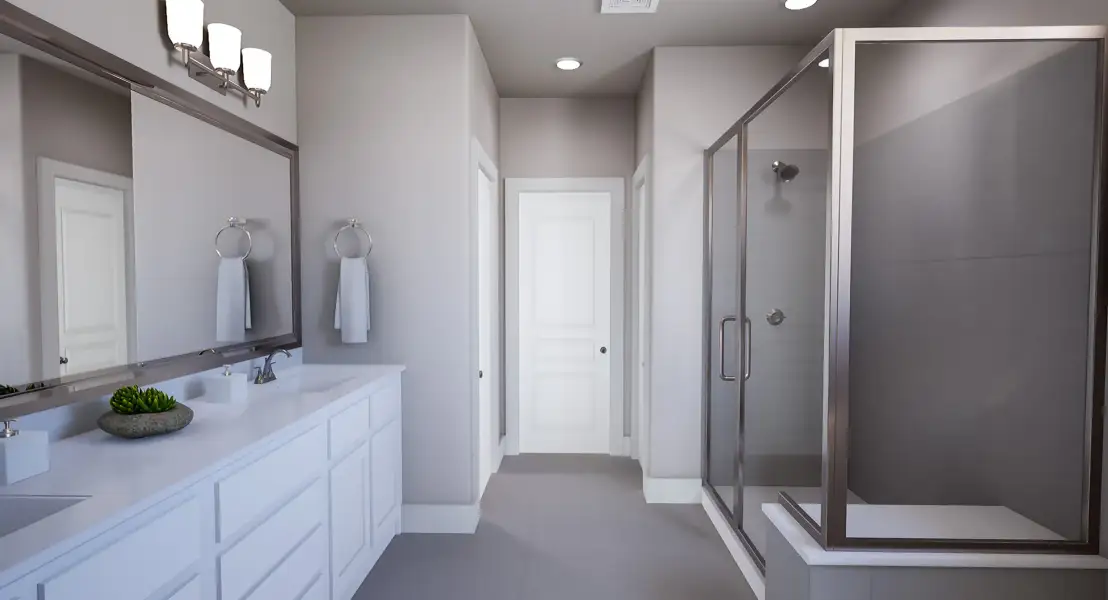 Furnished interior view inside a new home in Somerset Park, Rockwall (Image 10).