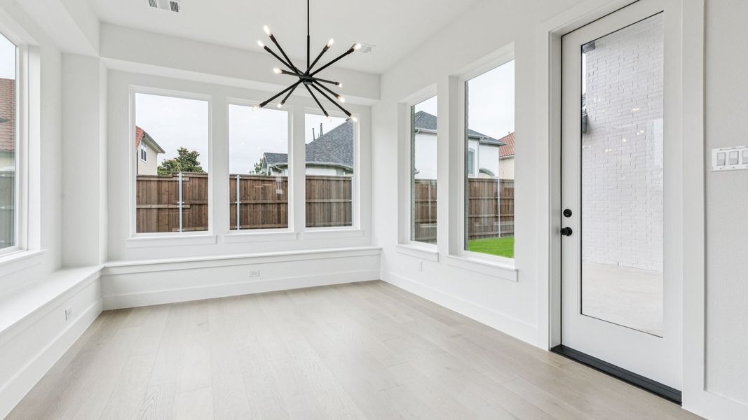 Representative unfurnished interior of a home built from the Addison III by Southgate Homes in Painted Tree 60' Series, McKinney (Image 23).