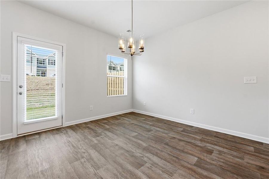Spacious, unfurnished interior of a new home in Azalea Hills, Temple (Image 22). Spacious, unfurnished interior of a new home in Azalea Hills, Temple (Image 22).