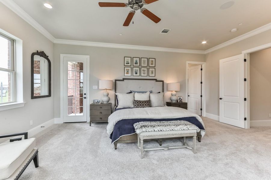 Furnished interior view inside a new home in , Sugar Land (Image 25).