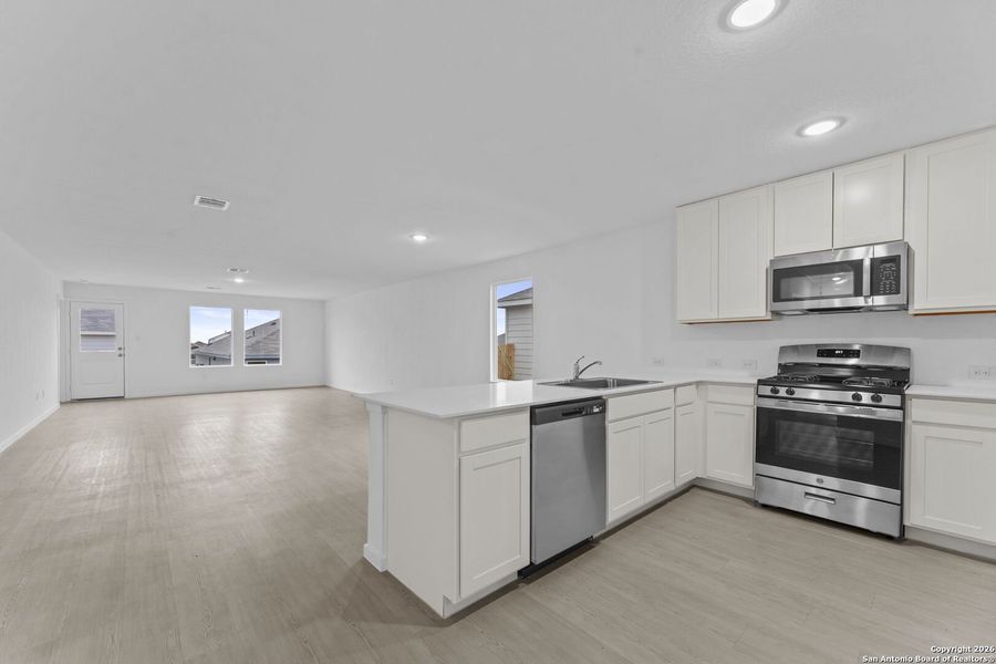 Furnished interior view inside a new home in Voss Farms: Watermill Collection, New Braunfels (Image 4).